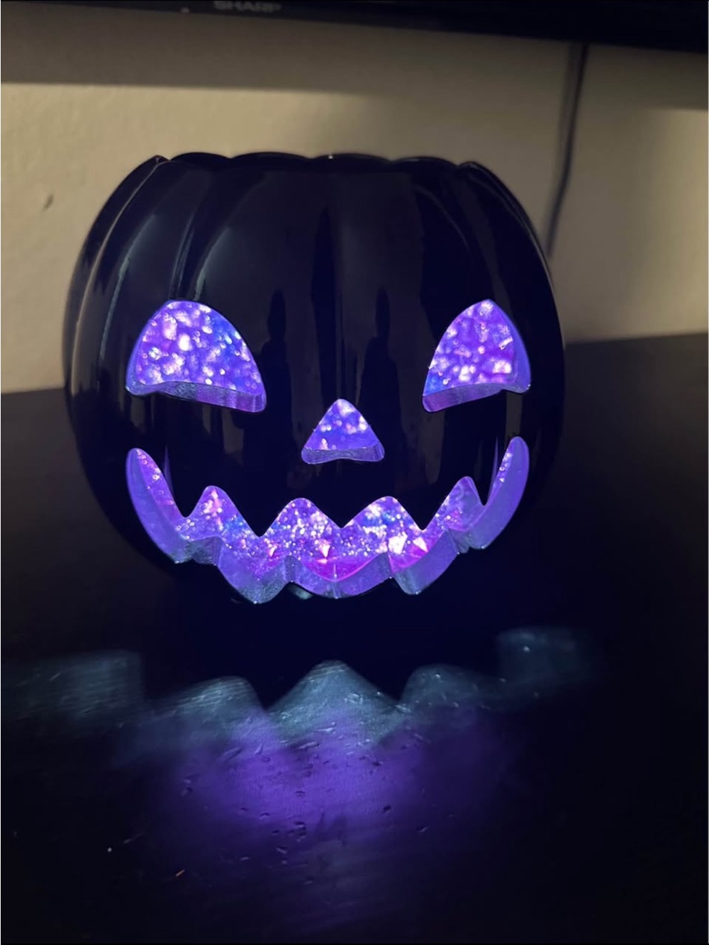 Bath and body works pumpkin candle holder
